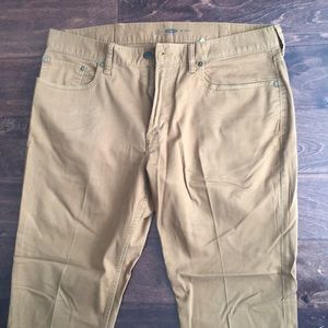 Men’s tan brown chino dress pants